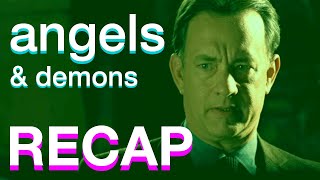 Angels \u0026 Demons story IN 2 MINUTES || Da Vinci Code Recap Series