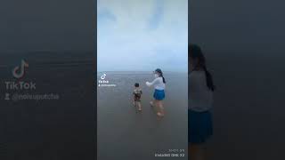 หาดบางแสน น้ำลง เดินไกลมาก