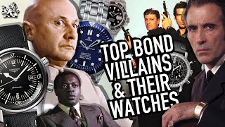 Top James Bond Villains & What Their Watches Mean: Rolex, Patek, Longines, Omega, Seiko & Breitling