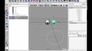 Eye rigging in Maya using aim constraint