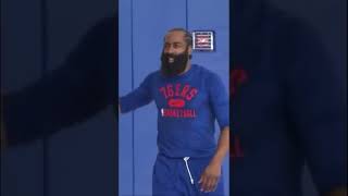 James Harden’s first practice with the 76ers 🔔 #nba #short #jamesharden