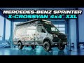 Mercedes-Benz Sprinter 4x4² XXL #1OFF - Wild Camper Van for MX Racetracks and beyond