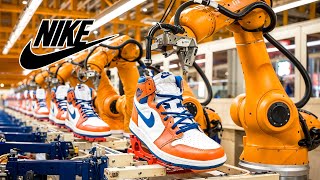 How MILLIONS of Nike Shoes Are Made Daily in a Factory