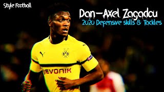 Dan-Axel Zagadou - Defensive skills \u0026 Tackles 2020