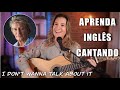 APRENDA INGLÊS COM MÚSICA - I Don't Wanna Talk About It - Rod Stewart