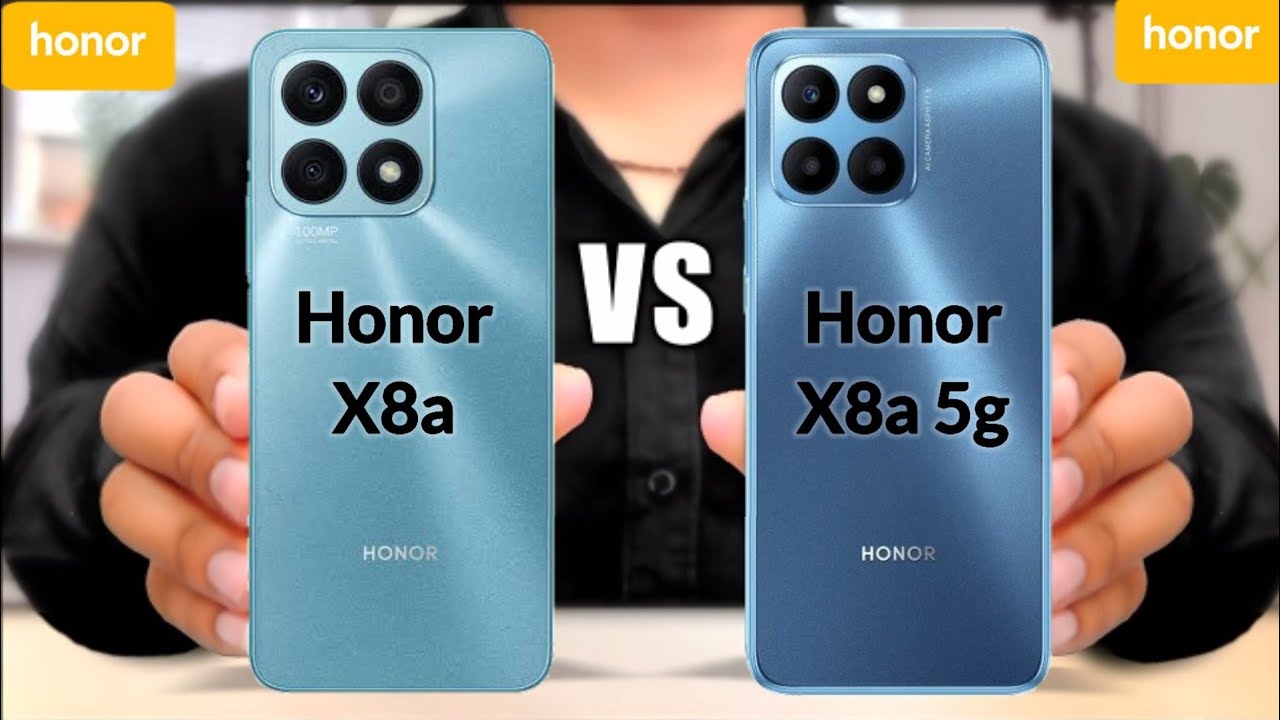 Honor X8a Vs Honor X8a 5g. #Trakontech. - YouTube