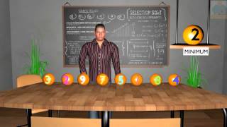 Sorting Algorithms - Chapter 2 - Selection Sort 3D Animation