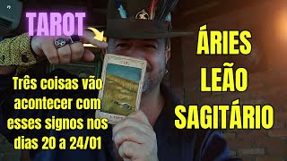 ÁRIES, LEÃO E SAGITÁRIO: 3 COISAS VÃO ACONTECER ESSA SEMANA! 🔥♈♌♐