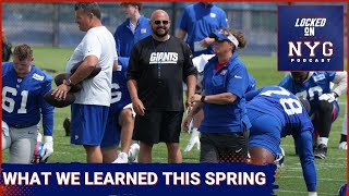 What We Learned About New York Giants This Spring