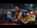 Goldberg Sat At Ringside Watching Steiner V Nash WCW Nitro 11th Sep 2000