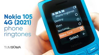 Nokia 105 4G (2021) - Phone Ringtones ASMR
