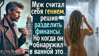 Муж считал себя гением, решив разделить финансы. Но обнаружив в своей ванной это, он изменил ...