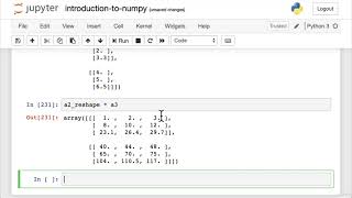 55 Reshape and Transpose | NumPy