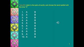 LAB EXERCISE SET3: EXERCISE #2 -- To improve the spelling of the aspirated consonant H and tone G