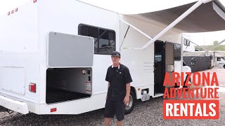 Thor Majestic 28A at Arizona Adventure Rental