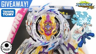 RAGE LONGINUS GIVEAWAY! Rage Longinus Destroy' 3A Unboxing \u0026 Test Battles | Beyblade Burst Superking