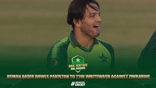 Usman Qadir Bowls Pakistan To T20I Whitewash Against Zimbabwe | Pakistan vs Zimbabwe | 3rd T20I