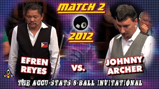 8-BALL: JOHNNY ARCHER VS EFREN REYES - 2012 MAKE-IT-HAPPEN