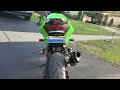 2023 kawasaki ninja 400 with 180 55 r17 rear tire