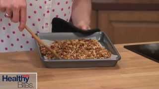 Sweet n' Spicy Almond Squares - Healthy Bites