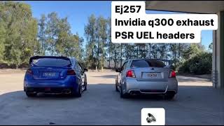 Wrx and Sti exhaust comparison - Invidia Q300 vs Xforce race system with revs/flyby