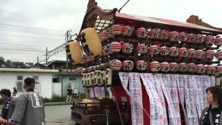 2016年 早川紀伊神社例大祭 中組出発