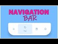 Bottom Icon Navigation Menu Just By Using HTML & CSS