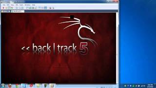 How to run Backtrack 5 in windows using Vmware Workstation