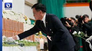 S/Korea Acting Pres. Visits Seoul Memorial, Honors Victims + More | The World Today