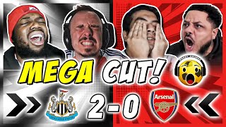 [MEGACUT] ARSENAL FANS RAGING 😡 REACTION TO NEWCASTLE 2-0 ARSENAL | CARABAO CUP FAN REACTIONS