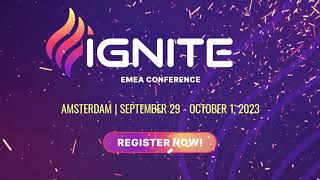 IGNITE Amsterdam 2023 Teaser