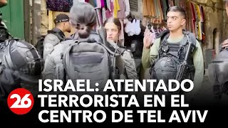 Israel:  policías heridos tras ser atropellados por terroristas en Tel Aviv