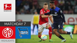 1. FSV Mainz 05 - Hertha Berlin 1-1 | Highlights | Matchday 7 – Bundesliga 2022/23