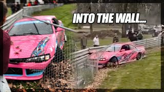 Crashing my Nissan S14 at PARC...