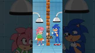 sonic and army, who will get a bath? #sonic #animation #shorts #funny