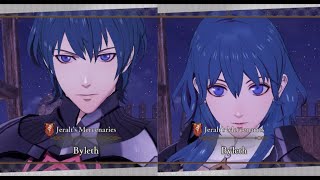 [Fire Emblem Warriors: Three Hopes Demo] Shez vs. Byleth (All Variations)