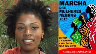 CULTNE - Marcha das Mulheres Negras 2015 -  Gisele dos Santos Anjos