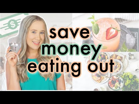 How to Save Money Eating at Restaurants! Tips to save money