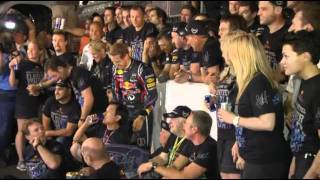 BBC Forum Red Bull Racing celebrate Sebastian Vettel's 2nd championship in Japan 2011.mp4