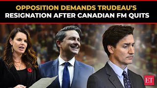 Freeland quits, Trudeau rocks House: Pierre Poilievre, conservatives' slam PM over CHAOS in CANADA