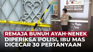 Jadi Saksi Kunci Kasus Remaja Bunuh Ayah-Nenek, Ibu MAS Diperiksa | OneNews Update