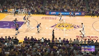 湖人 VS 勇士 NBA2K20季前赛模拟10月17 Lakers VS Golden State NBA2K20 FULL MATCH