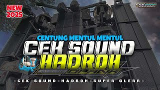 CEK SOUND HADROH BIKIN MIDELMU DIJAMIN TAMBAH KEREN BASS HOREG 2025