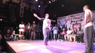 UK BBoy Champs 2012 - SACHA vs CREESTO (Popping Quarter Final)