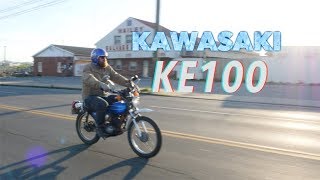 Kawasaki KE100 - Small and Odd Moto Ep 01