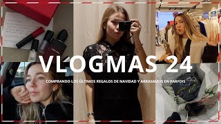 VLOGMAS 24- COMPRANDO LOS ÚLTIMOS REGALOS DE NAVIDAD Y ARRASAMOS EN PARFOIS| Carlota Grande♡