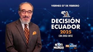 Decisión Ecuador 2025 | Tema: Después de las elecciones, ¿qué?