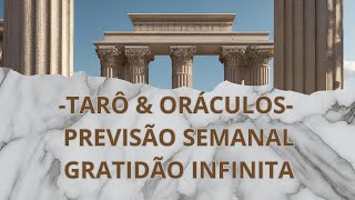 ✨️🧿 LEITURA SEMANAL 🍀❤️ PARA TODOS OS SIGNOS (TARÔ E ORÁCULOS) GRATIDÃO INFINITA ‼️ 🙏