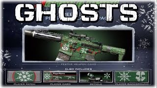 COD Ghosts - "FREE HOLIDAY SWEATER CAMO" Christmas Personalization Pack "DLC" | Chaos