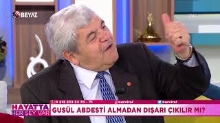 Gusul abdesti almadan dışarı çıkılır mı?